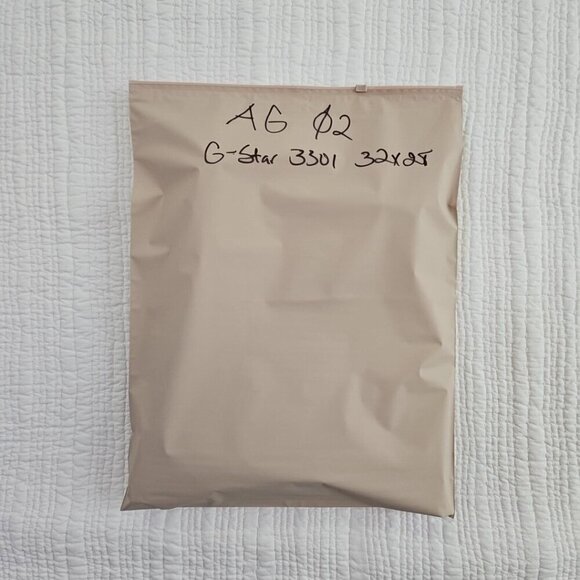 G-Star Raw 3301 Button Fly Straight Fit Blue Denim Jeans Men's Size 32Wx28L EUC - Picture 16 of 16